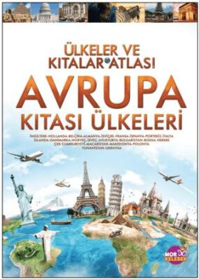 Avrupa Kıtası Ülkeleri - Ülkeler ve Kıtalar Atlası 3 kapağı