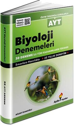 AYT Biyoloji 30 Deneme kapağı