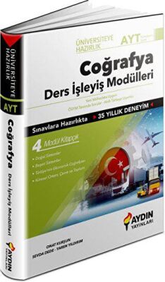 Üniversiteye Hazırlık AYT Coğrafya Ders İşleyiş Modülleri kapağı