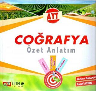 AYT Coğrafya Özet Anlatım kapağı