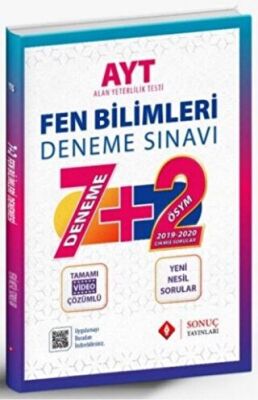AYT Fen Bilimleri 7+2 Deneme kapağı