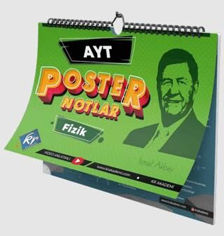 AYT Fizik Poster Notlar kapağı