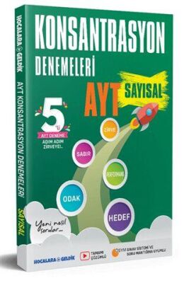AYT Konsantrasyon Sayısal Deneme 5`li kapağı