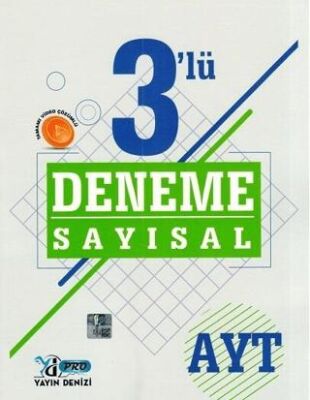 AYT Sayısal 3 lü Deneme Video Çözümlü kapağı