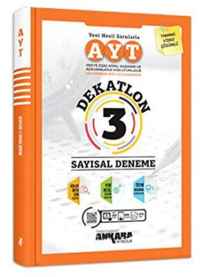 AYT Dekatlon 3 Sayısal Deneme kapağı