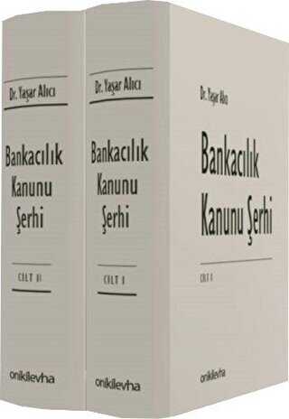 Bankacılık Kanunu Şerhi Seti 2 Cilt Takım