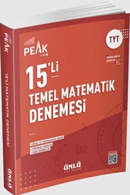 TYT Temel Matematik Best Peak 15`li Denemesi kapağı