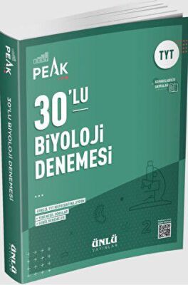 BEST PEAK 30l`u TYT Biyoloji Branş Denemesi kapağı