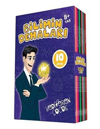 Bilimin Dehaları Set 10 Kitap Takım kapağı