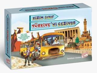 Bizim Sınıf Türkiyeyi Geziyor Serisi 8 Kitap Set kapağı