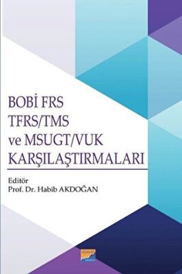 BOBİ FRS TFRS-TMS ve MSUGT-VUK Karşılaştırmaları kapağı