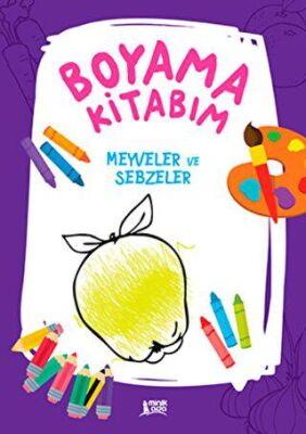 Boyama Kitabım – Meyveler ve Sebzeler