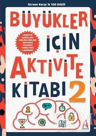 Büyükler İçin Aktivite Kitabı 2 kapağı