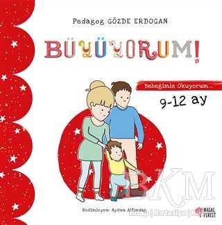 Büyüyorum - Bebeğimle Okuyorum 9-12 Ay kapağı