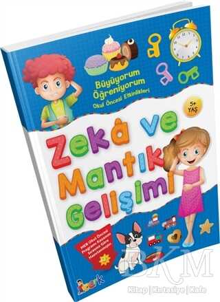 Büyüyorum Öğreniyorum Okul Öncesi Etkinlikleri  Zeka ve Mantık Gelişimi kapağı