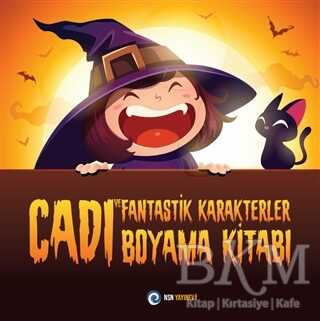 Cadı ve Fantastik Karakterler - Boyama Kitabı kapağı