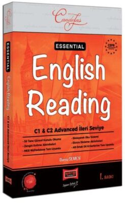 Candelas Essential English Reading C1 C2 Advanced İleri Seviye kapağı