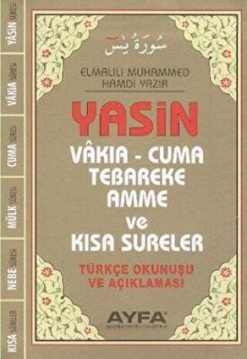 Çanta Boy Türkçeli Üçlü Yasin - Fihristli Ayfa043F