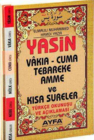 Cep Boy Üçlü Yasin Fihristli Ayfa038