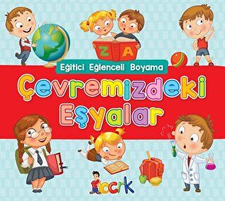 Çevremizdeki Eşyalar - Eğitici Eğlenceli Boyama kapağı