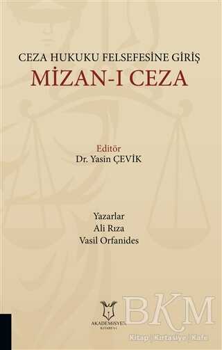 Ceza Hukuku Felsefesine Giriş Mizan-ı Ceza kapağı