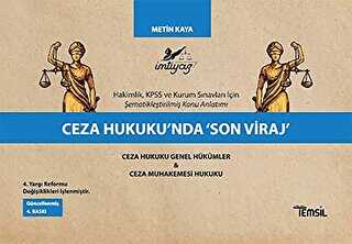 Ceza Hukukunda Son Viraj kapağı