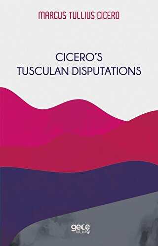Cicero’s Tusculan Disputations kapağı