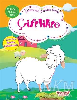 Çiftlikte - Çıkartmalı Boyama Serisi