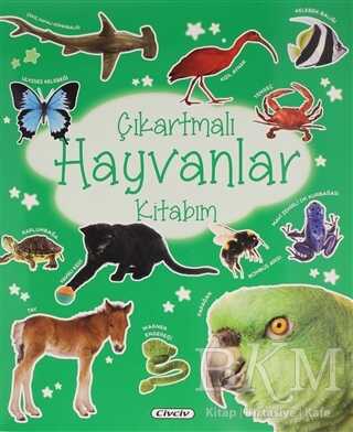 Çıkartmalı Hayvanlar Kitabım kapağı