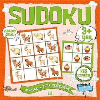 Çocuklar İçin Sudoku Kes Yapıştır 3+ Yaş kapağı