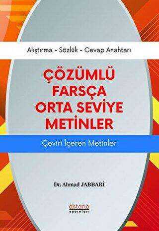 Çözümlü Farsça Orta Seviye Metinler kapağı