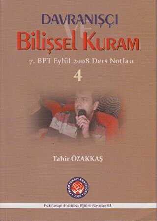 Davranışçı Bilişsel Kuram 4