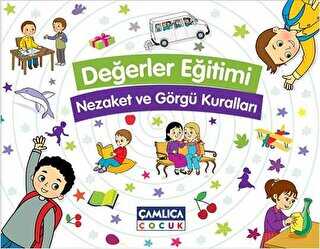 Değerler Eğitimi - Nezaket ve Görgü Kuralları Kutulu - 10 Kitap