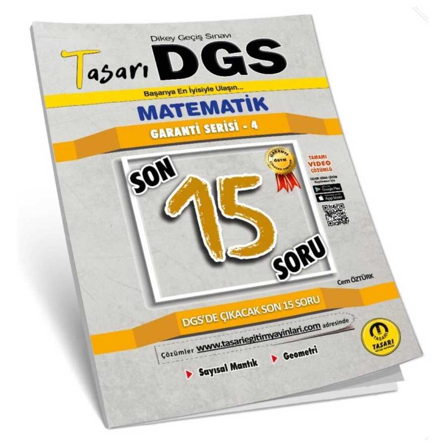 DGS Matematik Son 15 Garanti Serisi 4 kapağı