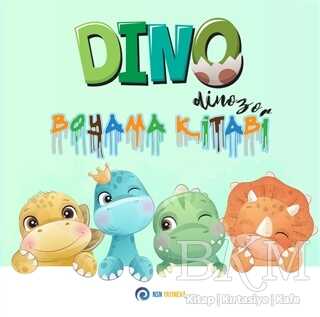 Dino Dinozor - Boyama Kitabı kapağı