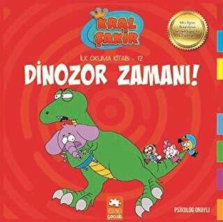 Dinozor Zamanı - Kral Şakir İlk Okuma Kitabı 12 kapağı