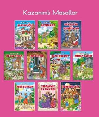 Dünya Klasik Masalları Seti 10 Kitap Takım Kutulu kapağı