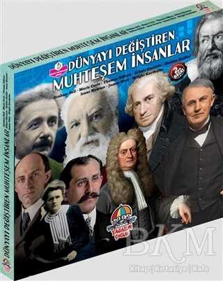 Dünyayı Değiştiren Muhteşem İnsanlar Seti 8 Kitap Takım kapağı