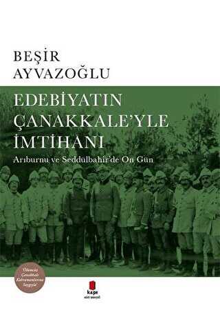 Edebiyatın Çanakkale’yle İmtihanı kapağı