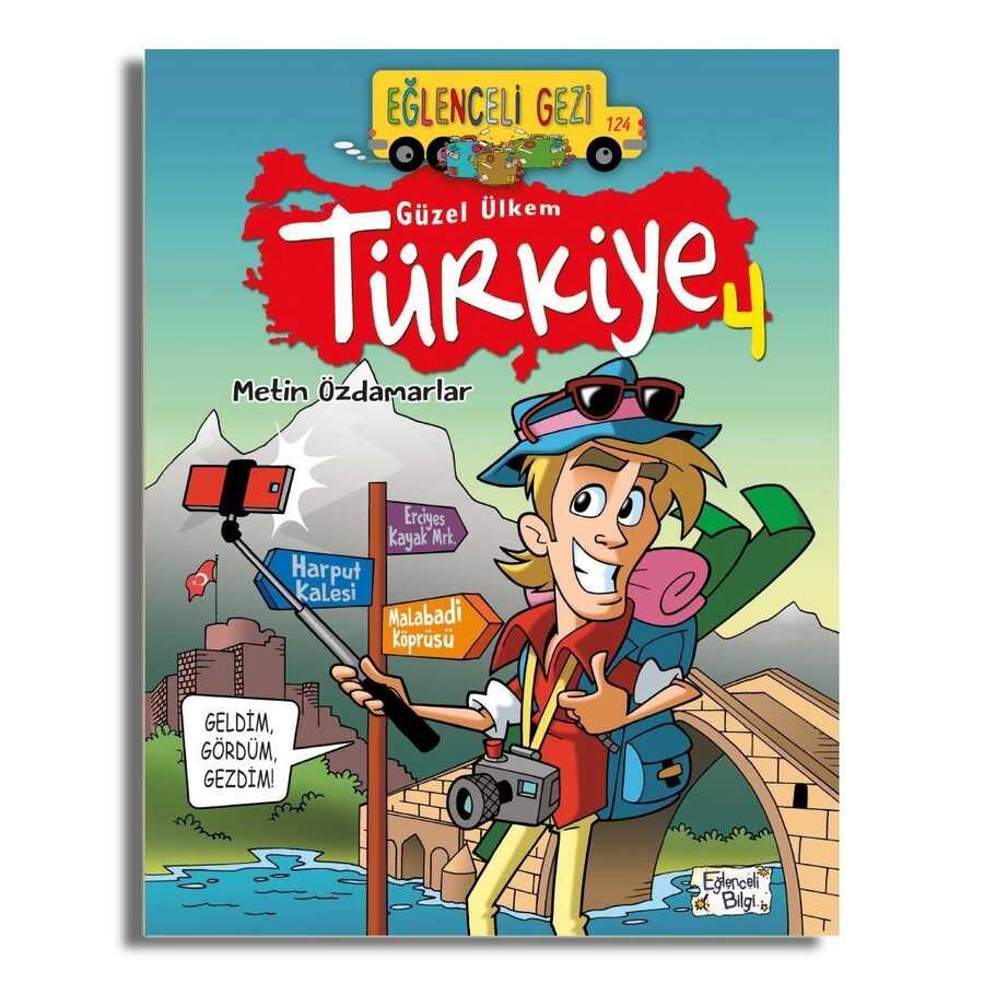 Eğlenceli Gezi - Güzel Ülkem Türkiye 4 kapağı