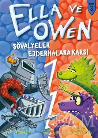 Şövalyeler Ejderhalara Karşı - Ella ve Owen 3 kapağı