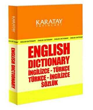 English Dictionary İngilizce-Türkçe - Türkçe-İngilizce Sözlük kapağı