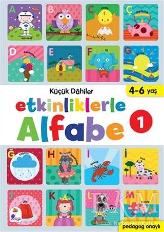 Etkinliklerle Alfabe 1 - Küçük Dahiler kapağı