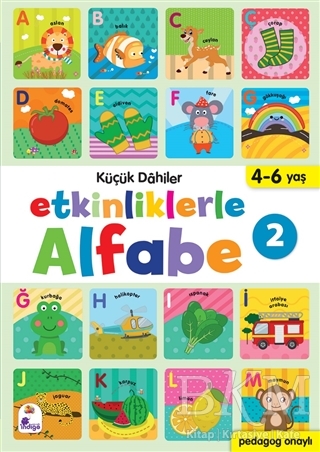 Etkinliklerle Alfabe 2 - Küçük Dahiler kapağı