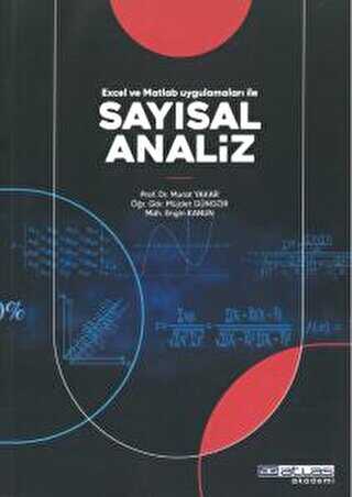 Excel ve Matlab Uygulamaları ile Sayısal Analiz kapağı