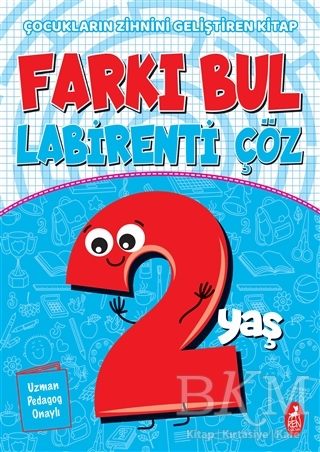 Farkı Bul Labirenti Çöz 2 Yaş kapağı