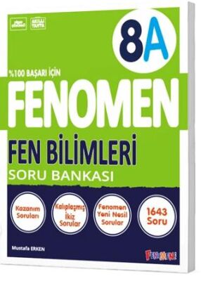 Fenomen 8 Fen Bilimleri A Soru Bankası kapağı