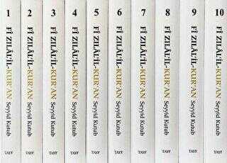 Fi Zılal`il Kur`an Tefsiri 10 Cilt Takım Küçük Boy kapağı
