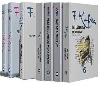Franz Kafka Mektuplar 7 Kitap Takım kapağı