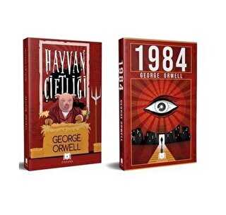 George Orwell Seti 2 Kitap Takım kapağı